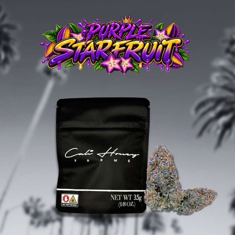 Purple Starfruit - 3.5g (1/8oz) Flower
